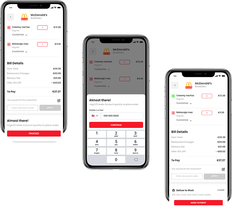 Mobile app interface for customer finance workflows and payment status management