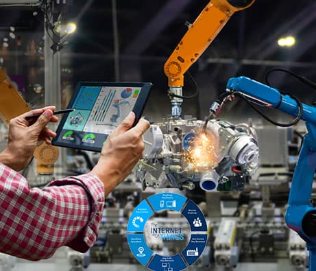 IoT systems dashboard for automated field monitoring reporting and control workflows