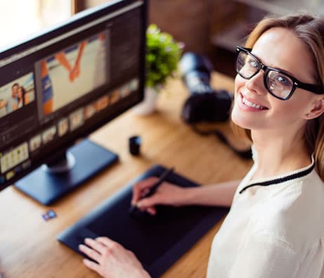 Professional website design workflow for corporate agriculture brand and product content