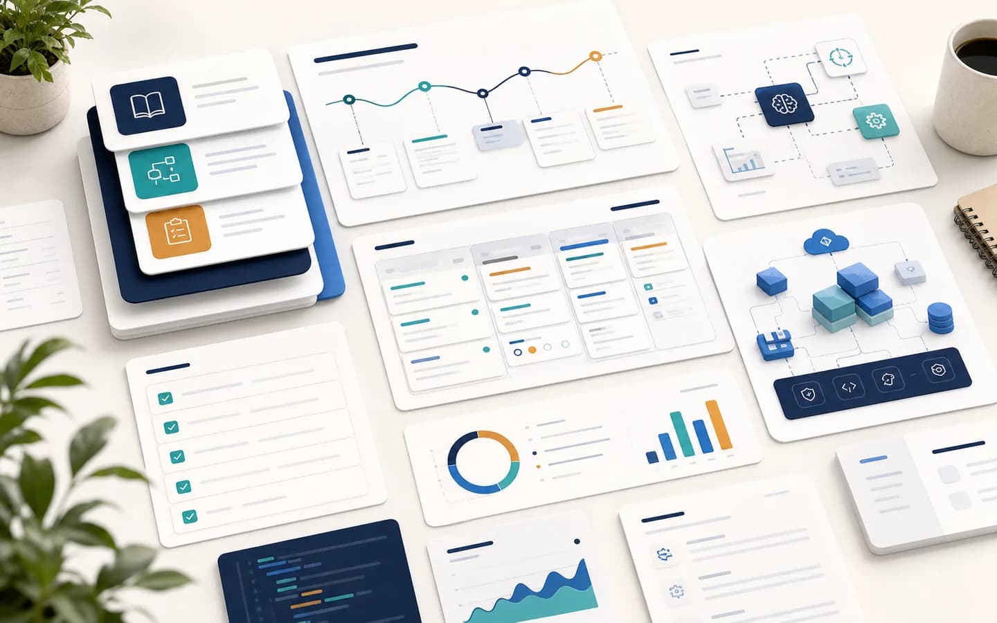 Software guide library with AI automation, SaaS planning, workflow, and architecture playbooks