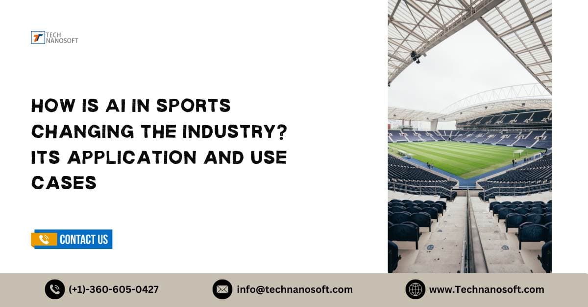 How is AI in sports changing the industry? applications and use cases?